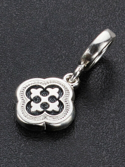Подвеска на браслет Angelskaya925 Шарм из серебра пандора (pandora), серебро, 925 проба, чернение
