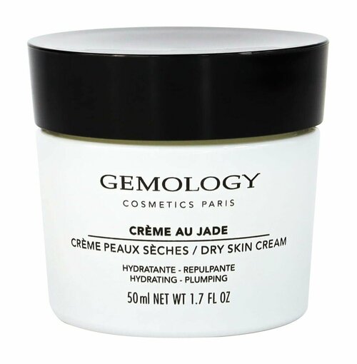 Крем для сухой кожи лица с нефритовой пудрой Gemology Creme au Jade Dry Skin Cream