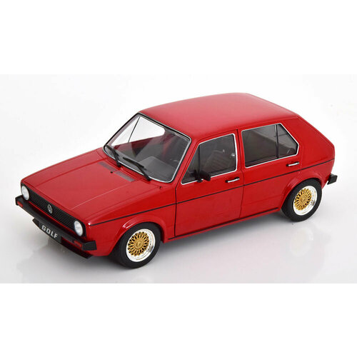 VW volkswagen golf 1 l custom ii red