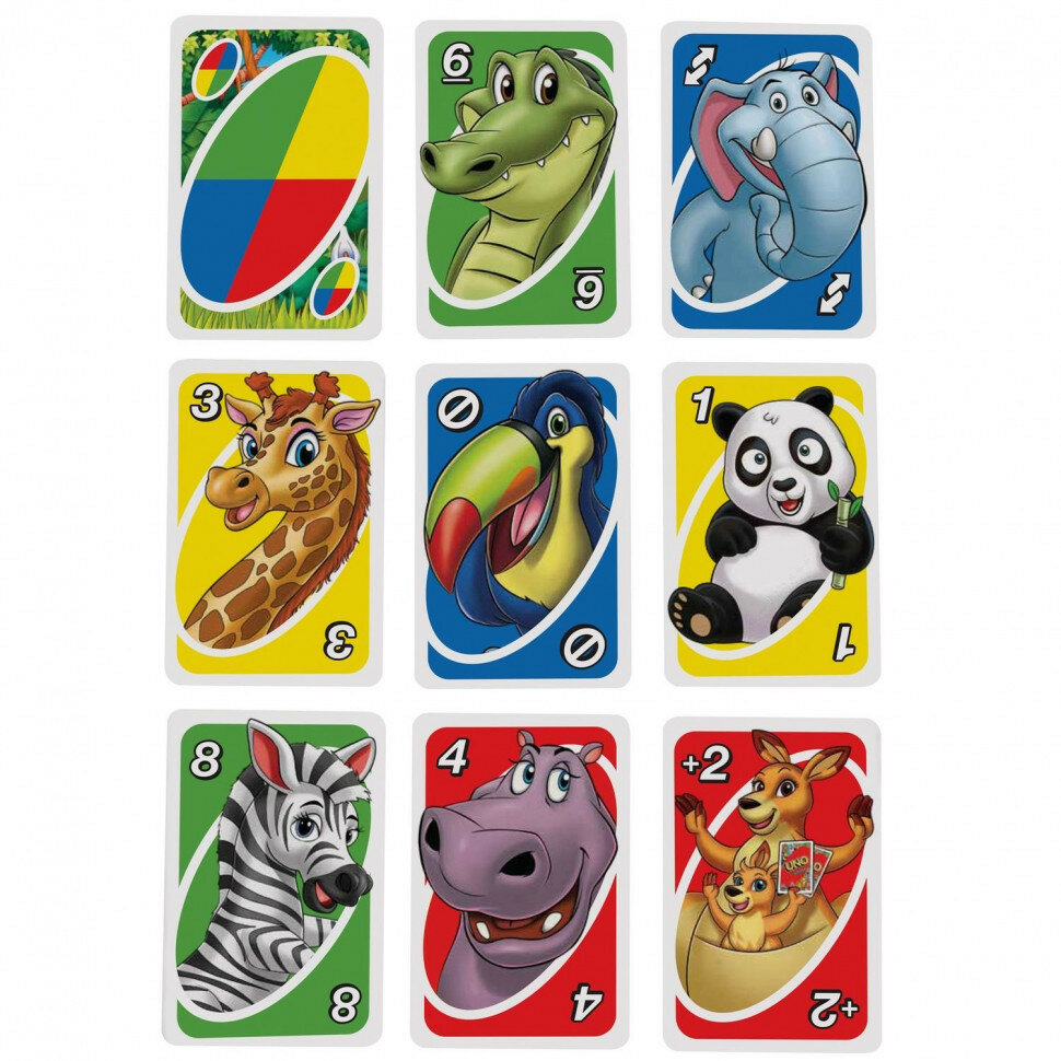 Настольная игра УНО для детей (UNO junior)