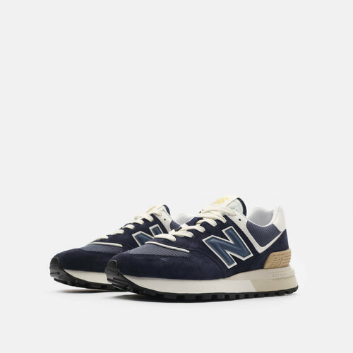 Кроссовки New Balance, размер 9US, синий кроссовки new balance 574 dark yellow