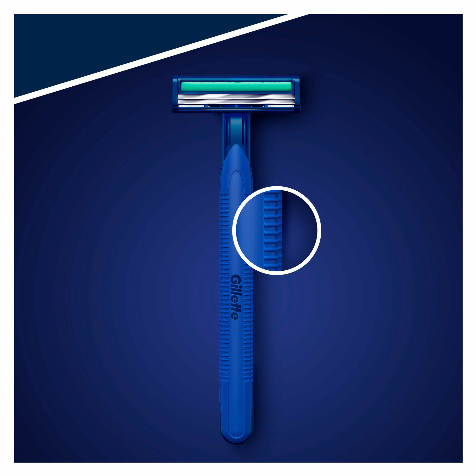 Gillette Одноразовые бритвы Blue2 Plus, 10 шт