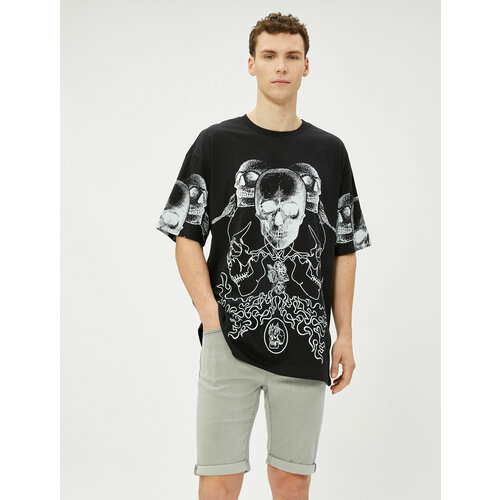 фото Шорты koton, размер 50, серый