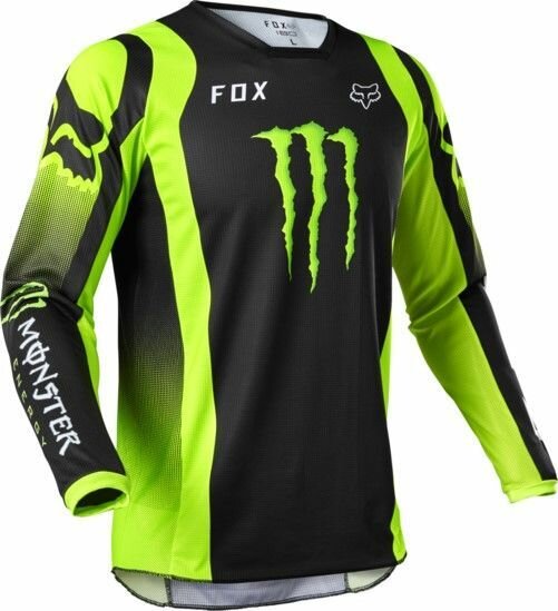 Мотоджерси FOXSPORT Monster Energy / Джерси спорт / Jersey / Моторубаха / Мотомайка