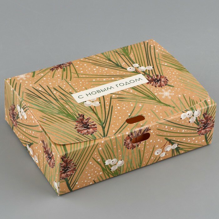 Складная коробка подарочная «Волшебства и сказки», 16.5 × 12.5 × 5 см, без ленты