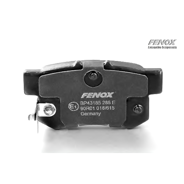 FENOX BP43185 (5580057L50 / 5580080J00 / 5580080J02) колодки тормозные задние Suzuki (Сузуки) Swift (Свифт) IIi sx4