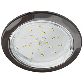 Встраиваемый светильник Ecola H4-GL GX53 FB53GLECB