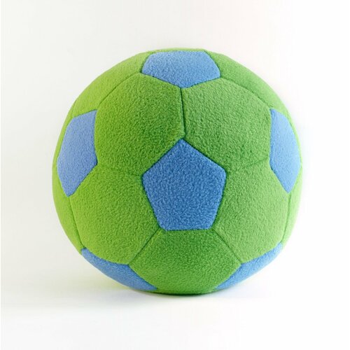 Мягкая игрушка Magic Bear Toys Мяч мягкий цвет светло-зеленый, голубой 23 см