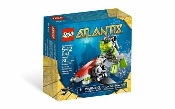 Конструктор LEGO Atlantis 8072 Морской реактивный аппарат