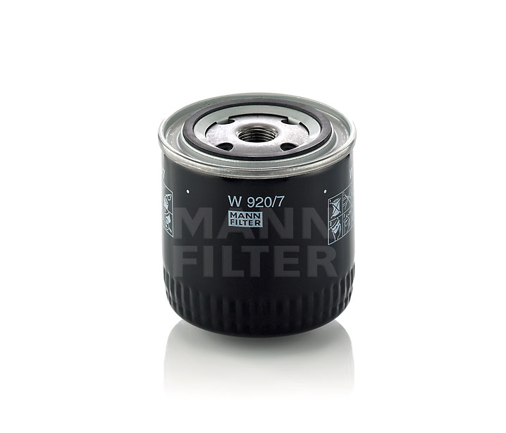 MANN-FILTER W 920/7 (0141151201 / 02014553 / 02014611) фильтр масл. scania 1-4 series 74-96