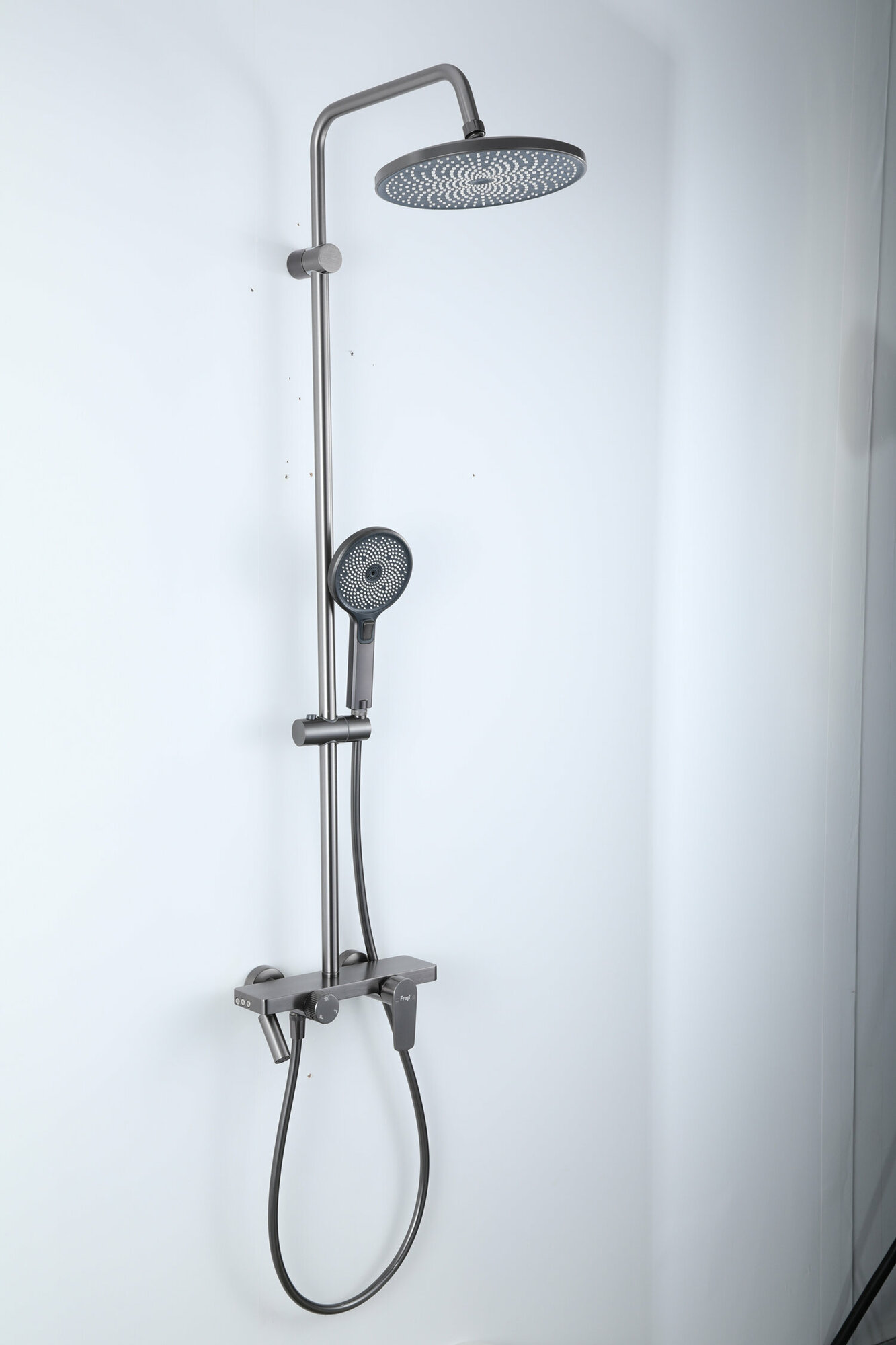 фото Душевая стойка Frap F24201-6 черный