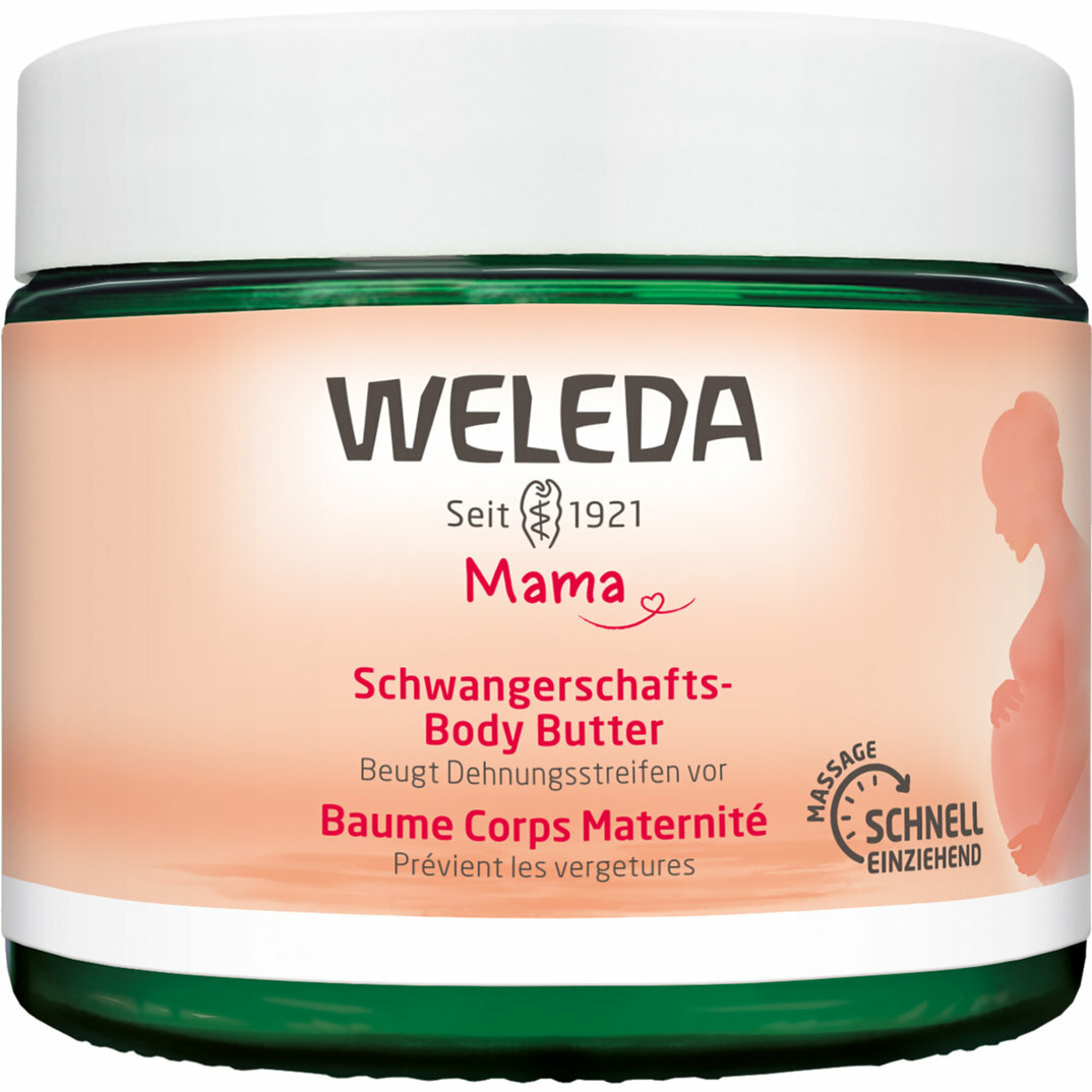 Кремbutter Weleda для мам от растяжек для всех типов кожи 150мл