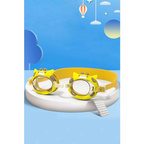 фото Очки для плавания детские в бассейн namo, желтые