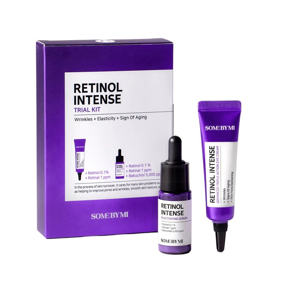 SOME BY MI RETINOL INTENSE TRIAL KIT Антивозрастной набор для ухода за кожей с ретинолом