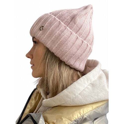 фото Шапка бини , размер 55-58, розовый а.саpello