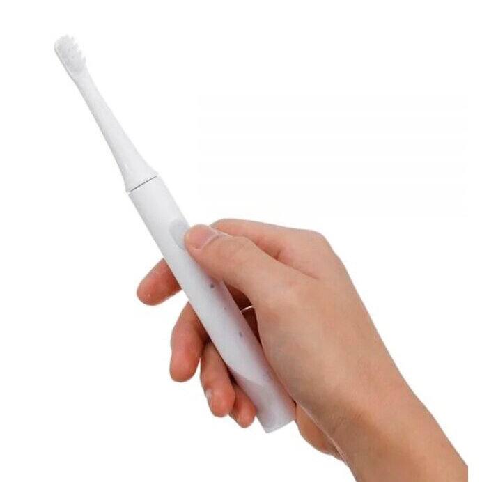 Электрическая зубная щетка T100 Xiaomi Mijia Sonic Electric Toothbrush, Цвет: Белый