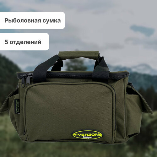 фото Сумка riverzone tackle bag medium water push 4 boxes