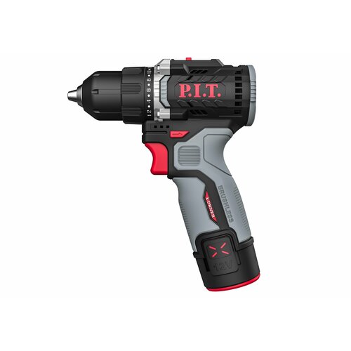 Дрель бесщеточная аккумуляторная 12В 35 Нм 2АКБ PIT PBM12K-10B2 6786₽