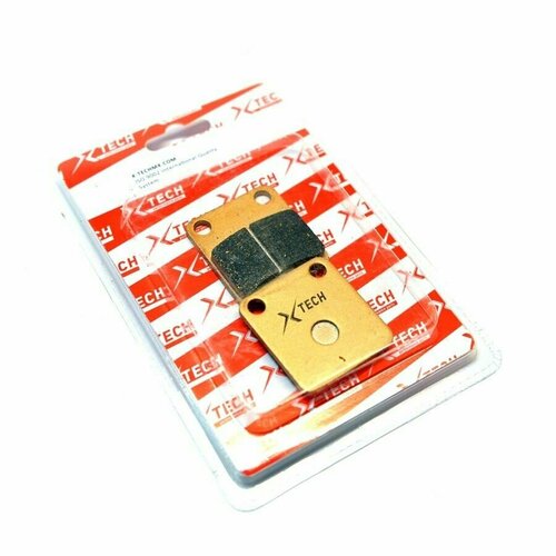 Колодки тормозные задние №3 X-TECH (Semi-metallic) полуметалл