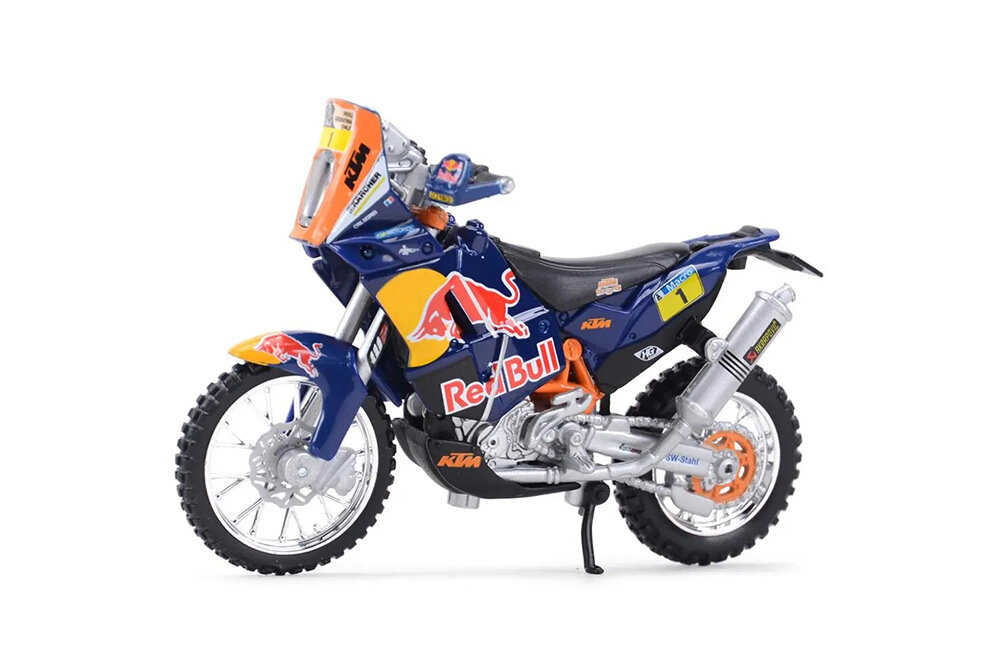 Red bull ktm cycle 450 rally 2019 / мотоцикл ред булл ктм (длина 12 см)