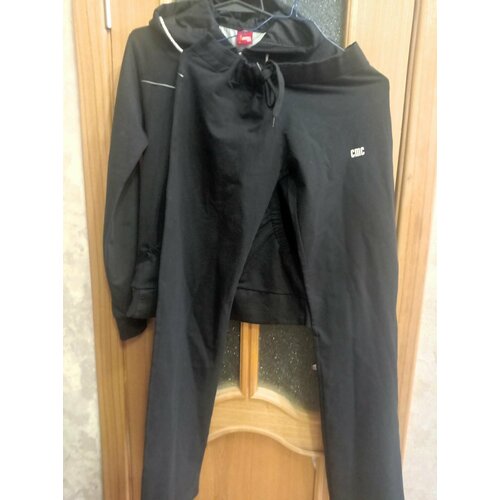 фото Костюм, размер 48, черный нет бренда