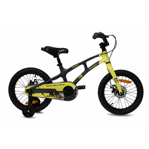 Детский велосипед Pifagor Hawk 16 (2022) 16 Серо-желтый (100-115 см)