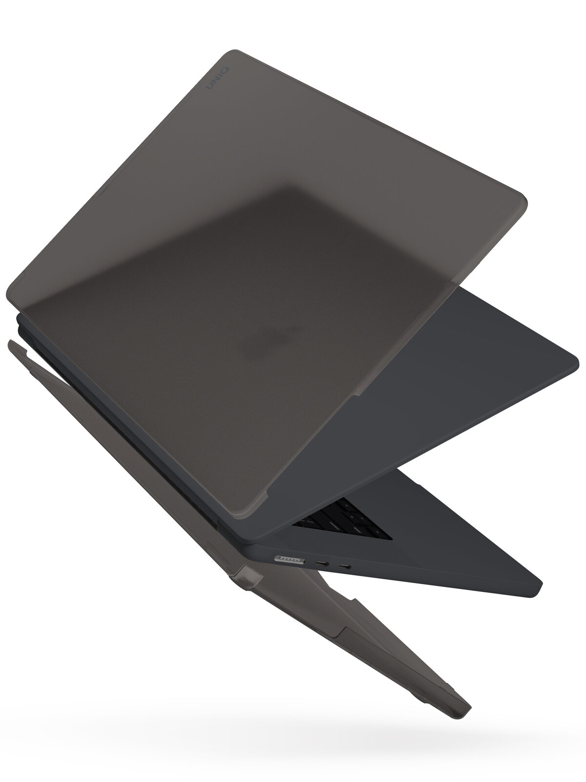 Uniq для Macbook Air 15 (2023) HUSK Pro Claro (Matte Grey)