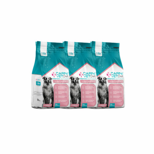 CARNI VD DOG ALLERGY DEFENSE индейка 2,5кг д/с при аллергии здоровая кожа и шерсть х 3 шт.