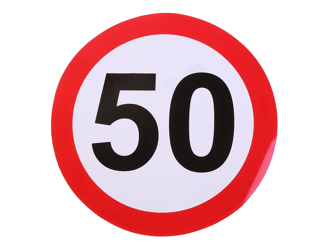 Знак 50 фото Наклейка-знак виниловая "Ограничение скорости 50км/ч" круг, большая - купить в и