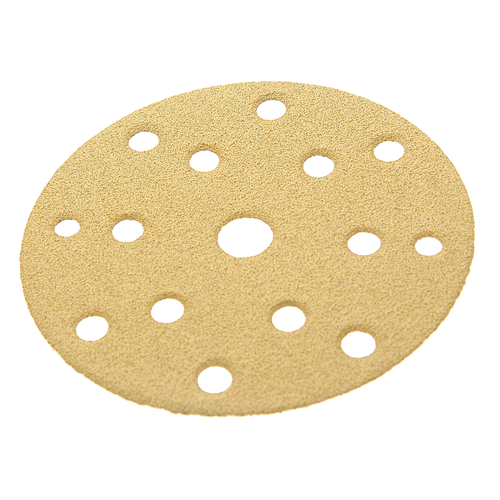 Круг абразивный на липучке P80 d150 15 отв бумажная основа Gold Velcro TORNADO 183₽