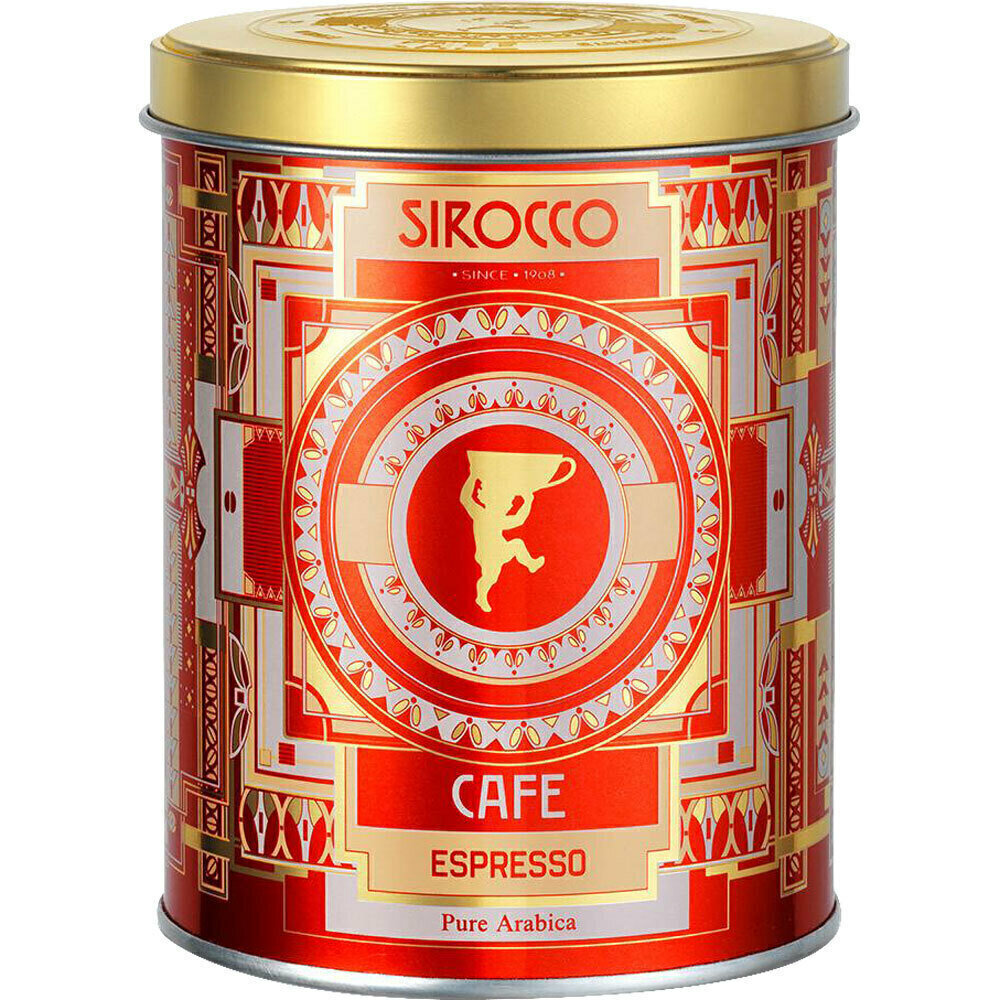 Швейцарский кофе в зернах SIROCCO Espresso (250 гр) - 100% арабика темной обжарки для любой кофеварки
