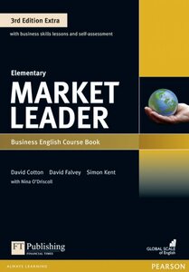 Market Leader 3rd Edition Elementary Coursebook and MyEnglishLab Pin + DVD