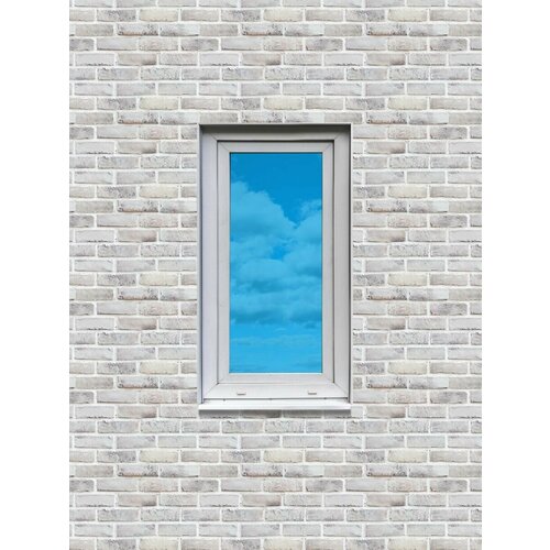 Пленка от солнца на окна blue 15. Пленка на стекло окна (голубая) 100x152 см.