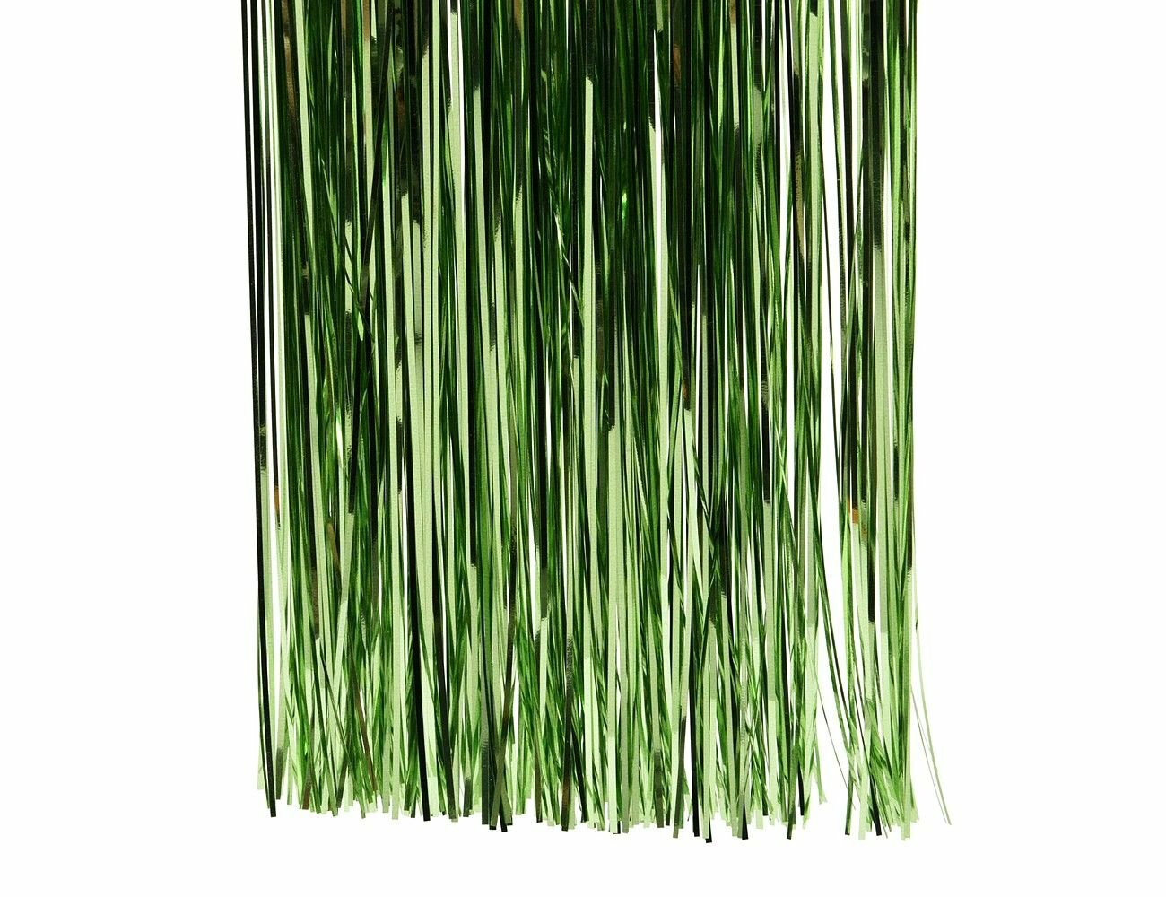 Дождик ёлочный праздничный глянец цвет: луговой зелёный 50х40 см Kaemingk 420198