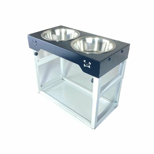 Подставка кормушка миски для средних и больших собак 15 л 2 шт регулируемая ARSENAL ANIMAL мод AR15С151955-06 5412₽