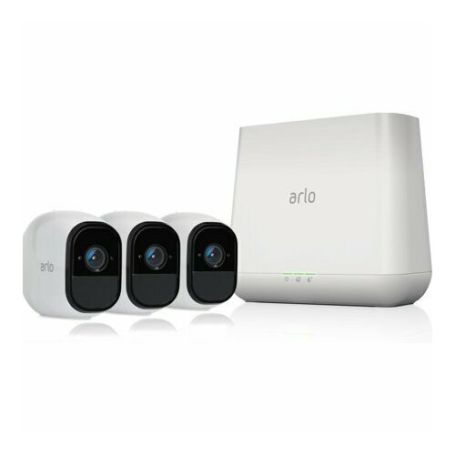 Умная камера Netgear Arlo Pro Rechargeable Wire-free HD Security 3 Camera Kit 3087000₽