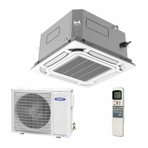 кассетный кондиционер general climate gc gu 4c24hrn2 General Climate GC-4C24HRN2/GU-4C24HRN2 кассетный кондиционер