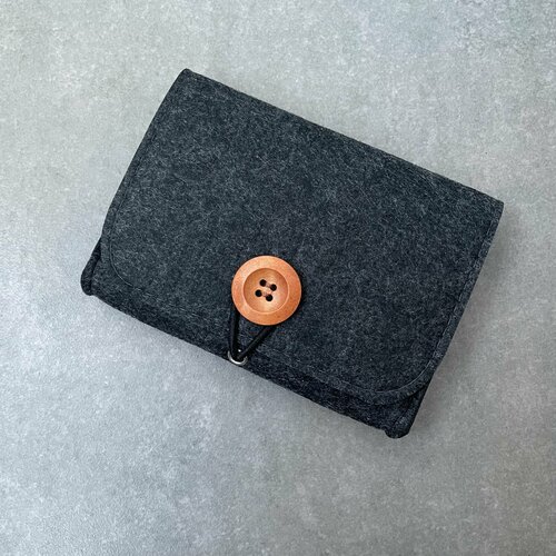 фото Косметичка 2х10х13 см, черный нет бренда