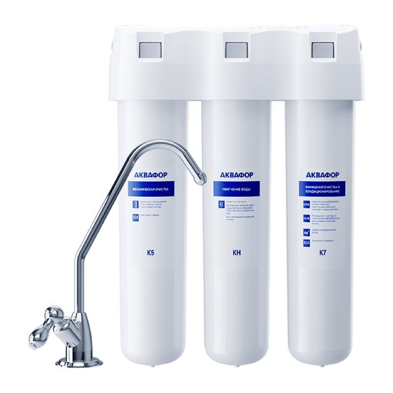 фото Проточный фильтр Аквафор Кристалл НA