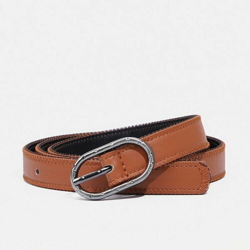 фото Ремень сима-ленд, размер 100, коричневый сима-лэнд