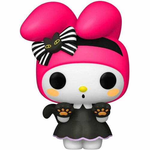 Фигурка Funko My Melody - POP! - My Melody (as Cat) (Black Light) (Exc) 73987 милый sanrio аниме cinnamoroll my melody hello kitty милый мультяшный ватный тампон коробка для хранения косметики коробка для хранения женского сердца