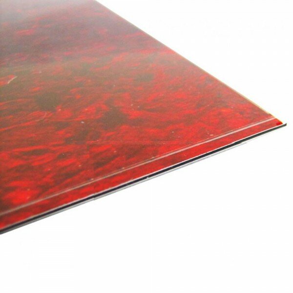 фото Пластик для панелей PARTS M697, красный перламутр, трехслойный, 290x430 мм