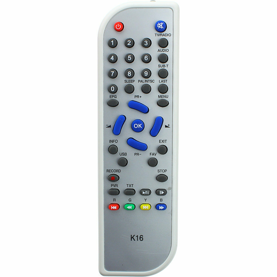 Пульт к EUROSAT K16 DVB-T2 (для цифровой приставки)