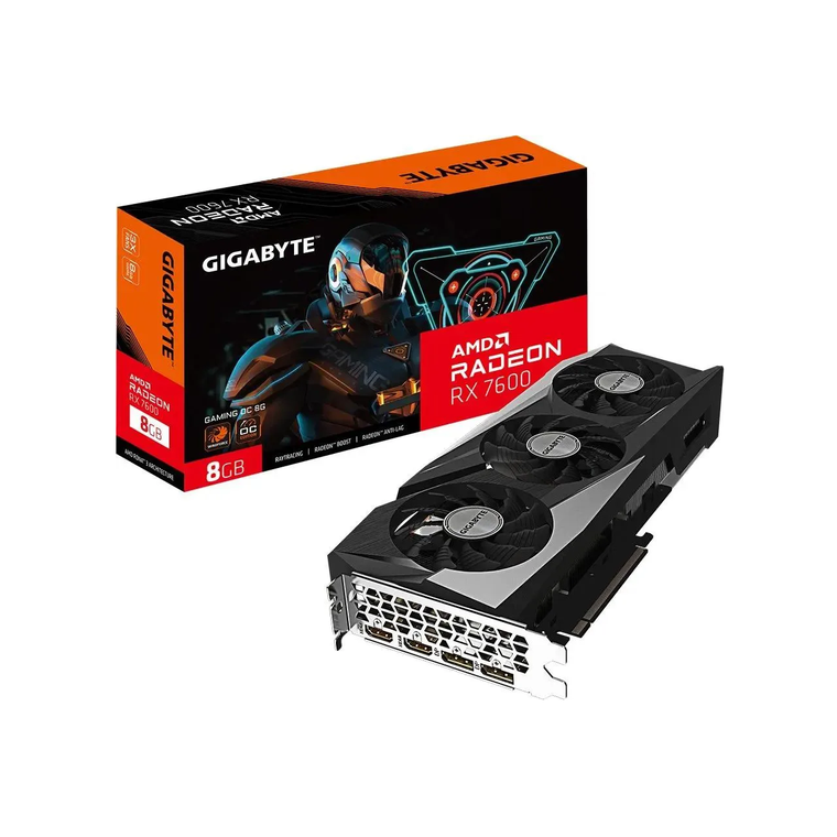 Видеокарта GigaByte Radeon GV-R76GAMING OC-8GD, 8192 Мб (GV-R76GAMING OC-8GD)