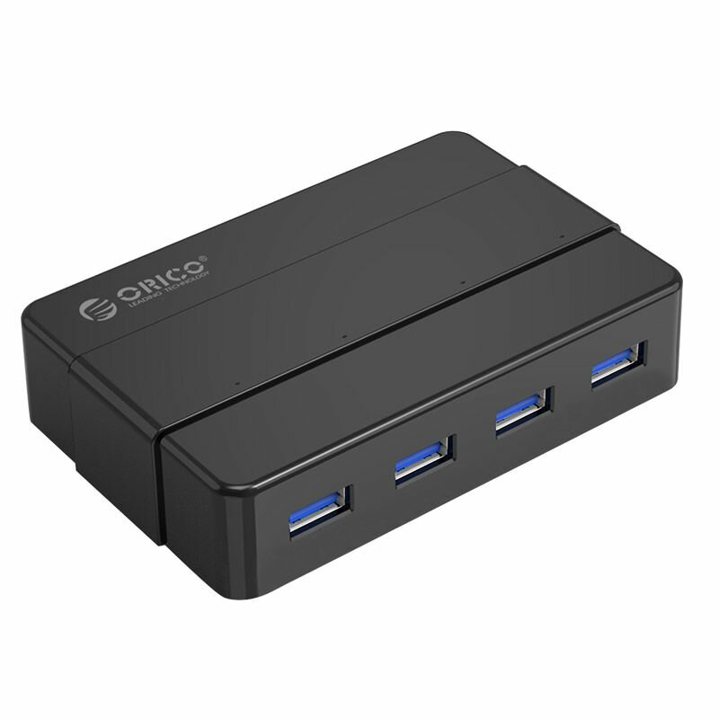 USB-концентратор, ORICO, черный (ORICO-H4928-U3-V1-EU-BK-BP)