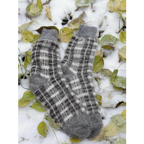 фото Носки страна чудес, размер 42-44, синий, серый