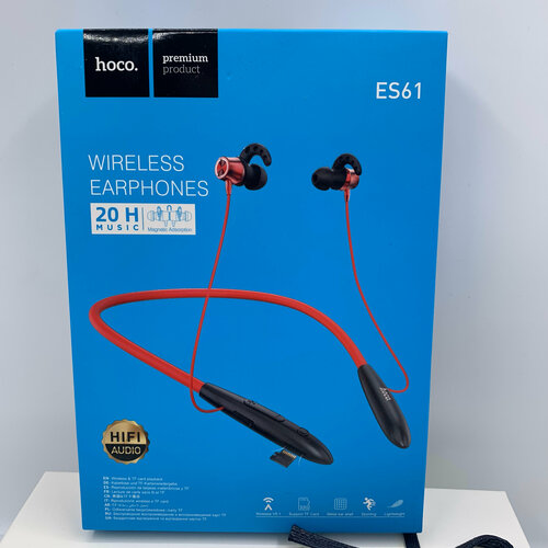 Спортивные наушники Hoco с музыкой до 20 ч 129900₽