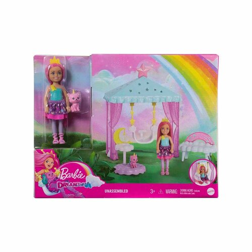 фото Barbie dreamtopia chelsea playground - барби игровая площадка дримтопия челси hlc27