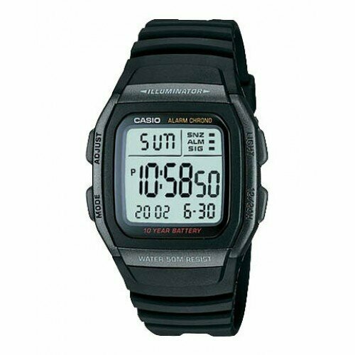 фото Наручные часы casio, черный