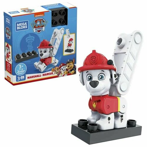 Конструктор Mattel Mega Bloks Щенячий патруль Маршал / Paw Patrol paw patrol фигурка конструктор mega bloks щенячий патруль щенок спасатель маршалл marshall marcus gyh89 hdj30